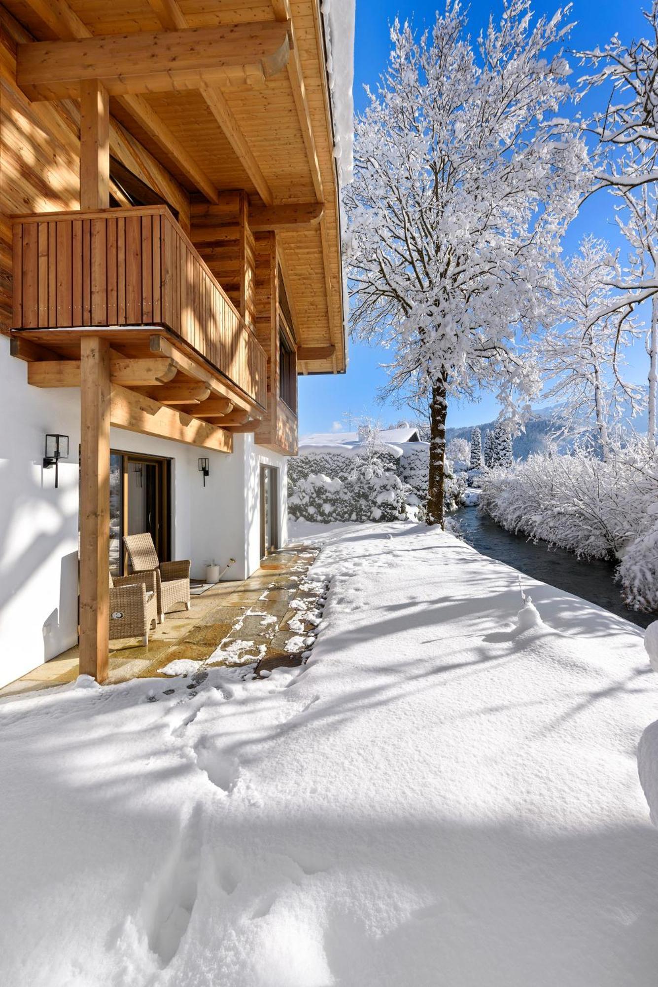 Riverside Chalet Alpspitze Garmisch-Partenkirchen Ngoại thất bức ảnh